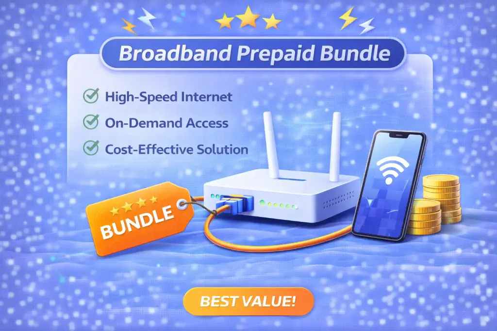 [Pre-BB]Broadband Prepaid Bundle - $30